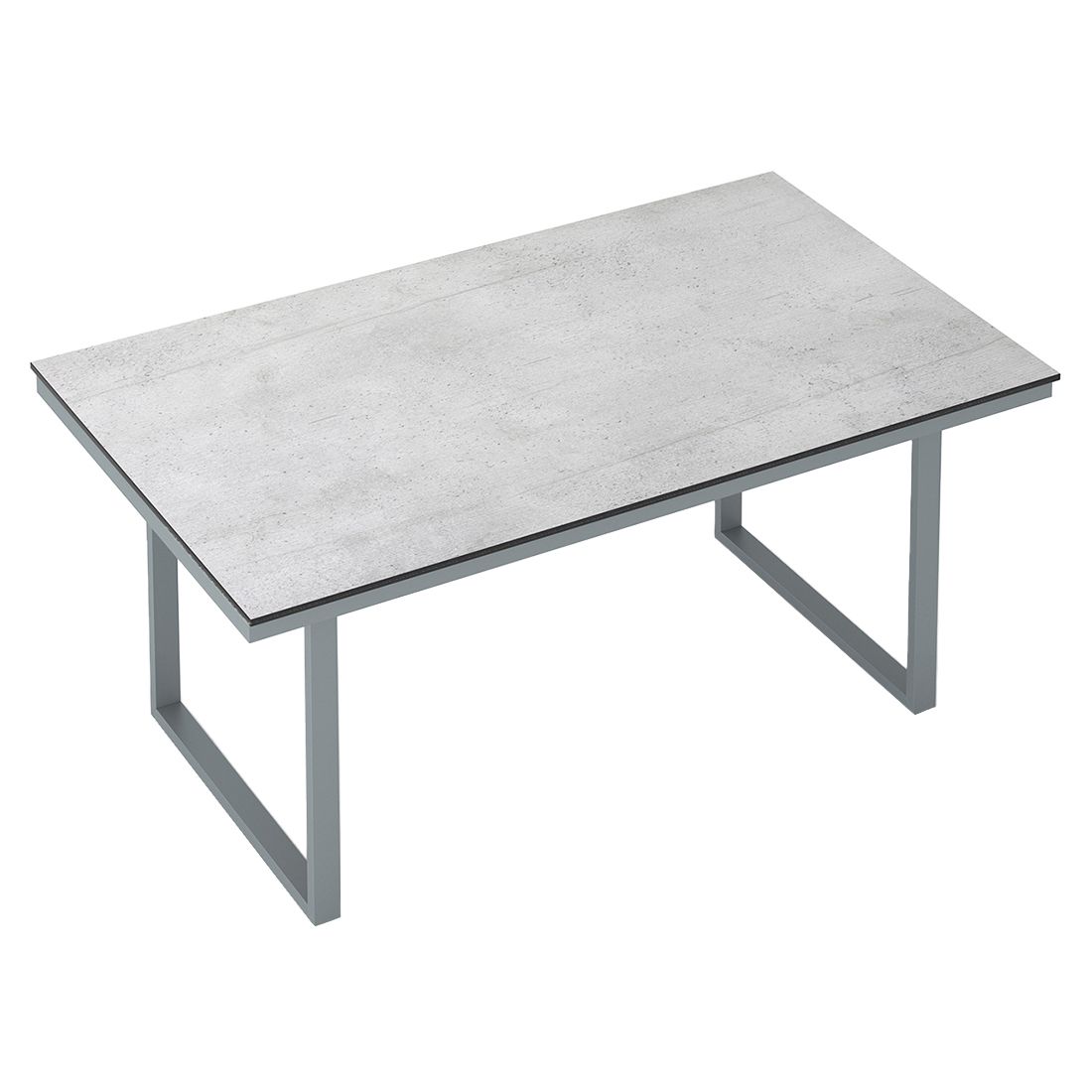 Kettler Skate Gartentisch 160x95cm Aluminium/HPL