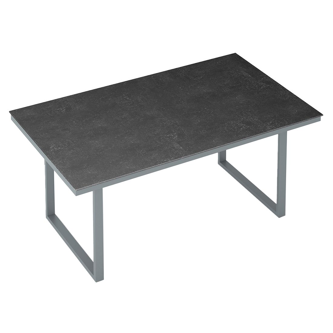 Kettler Skate Gartentisch 160x95cm Aluminium/Keramik-Glas