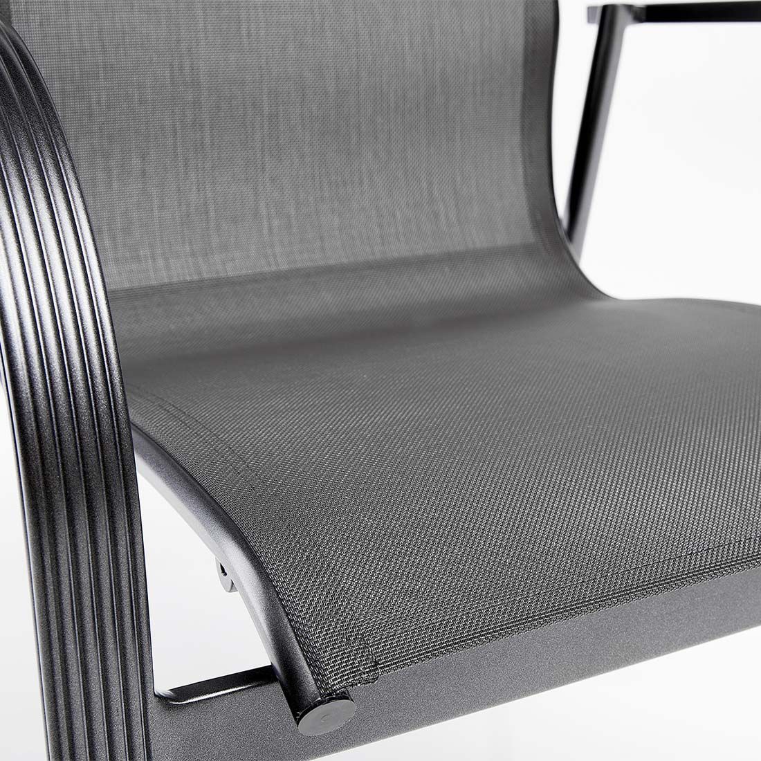 Kettler Tampa Gartenmöbel-Set M (4 Plätze) Tisch 138/210x68cm