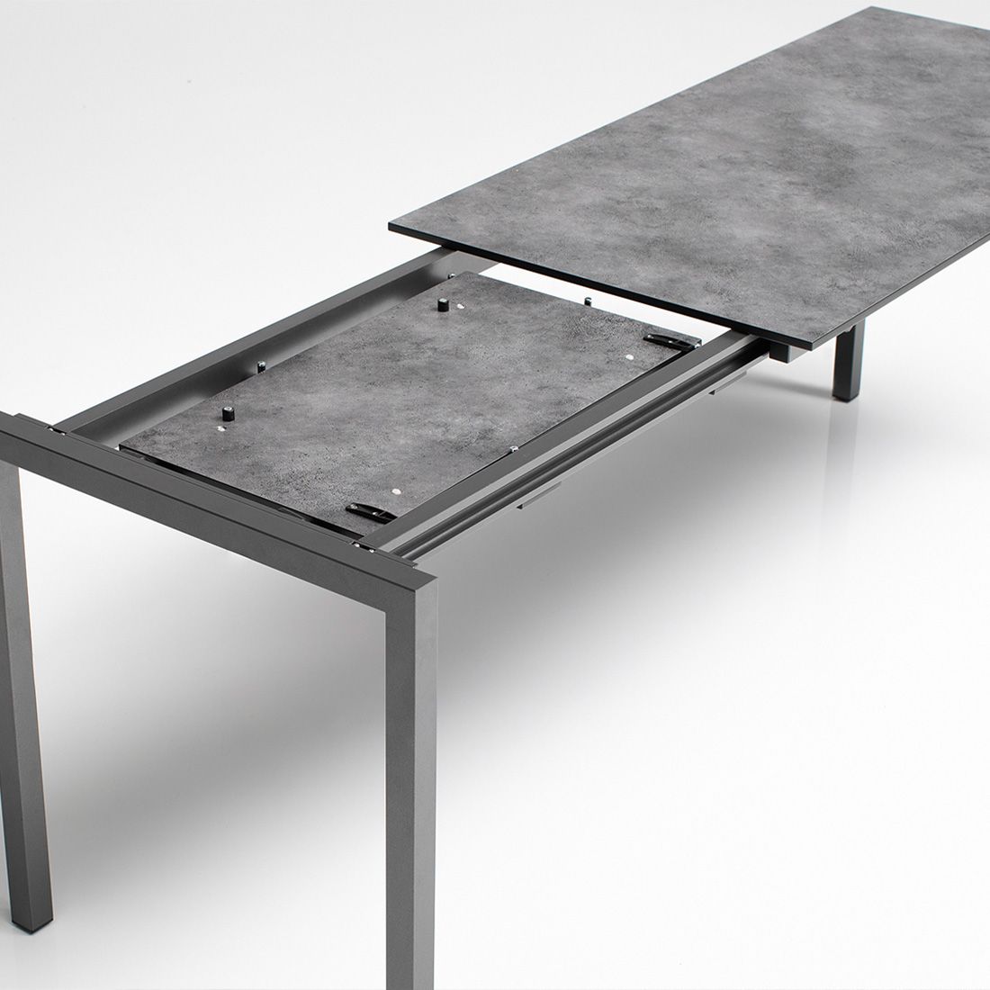 Kettler Tampa Gartenmöbel-Set M (4 Plätze) Tisch 138/210x68cm