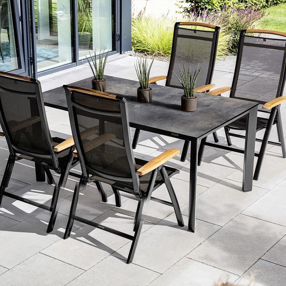 Kettler Gartentisch-Platte 160x95cm HPL