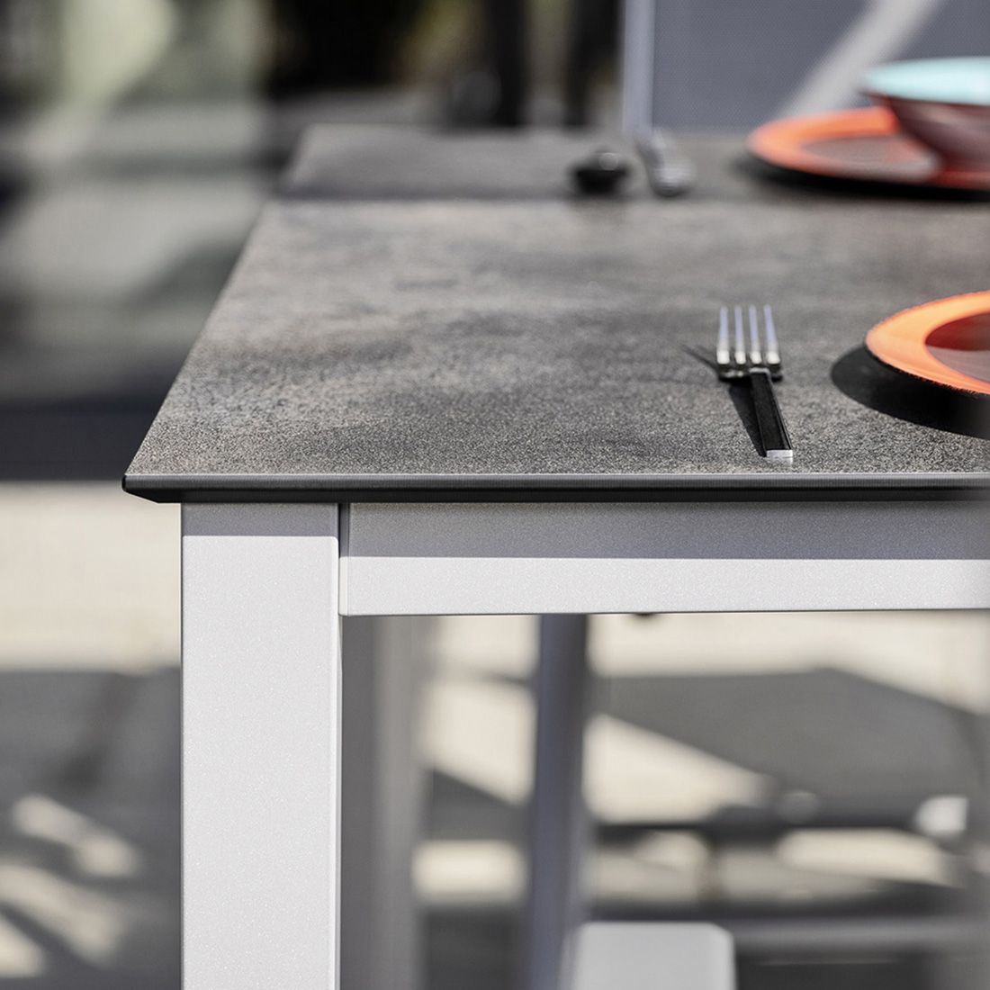 Kettler Gartentisch-Platte 95x95 cm HPL