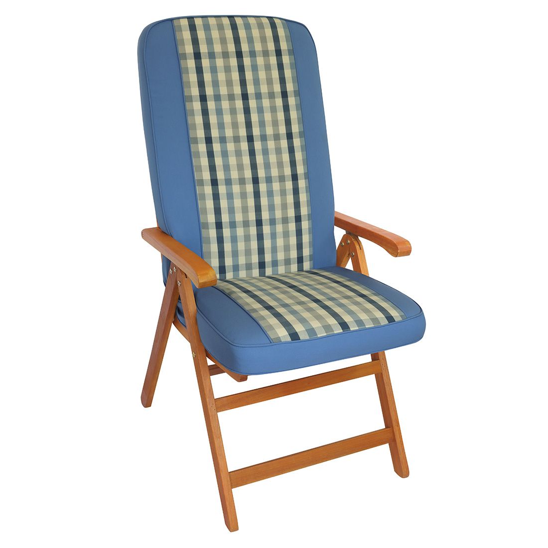 KETTtex Mailand Gartenstuhlauflage Hochlehner 50x123cm Kunstfaser
