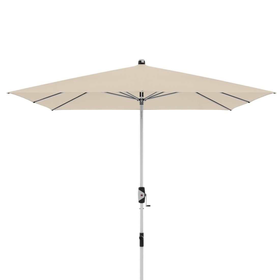 Knirps Silver Sonnenschirm 240x240cm mit Kurbel