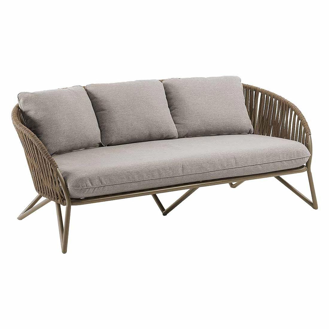 La Forma Branzie Gartensofa Stahl/Rope/Polyester