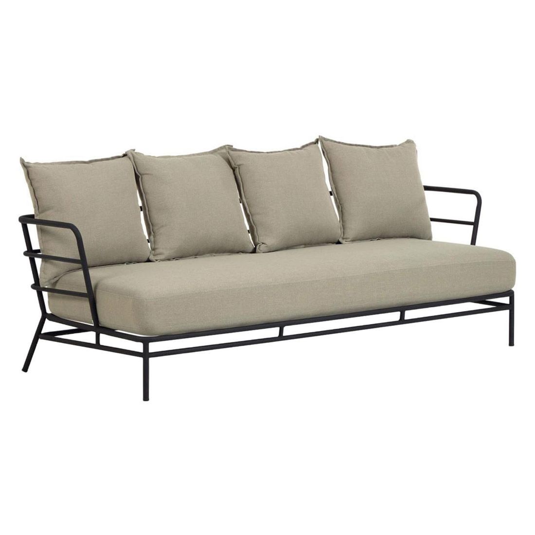 La Forma Mareluz Gartensofa Stahl/Polyester