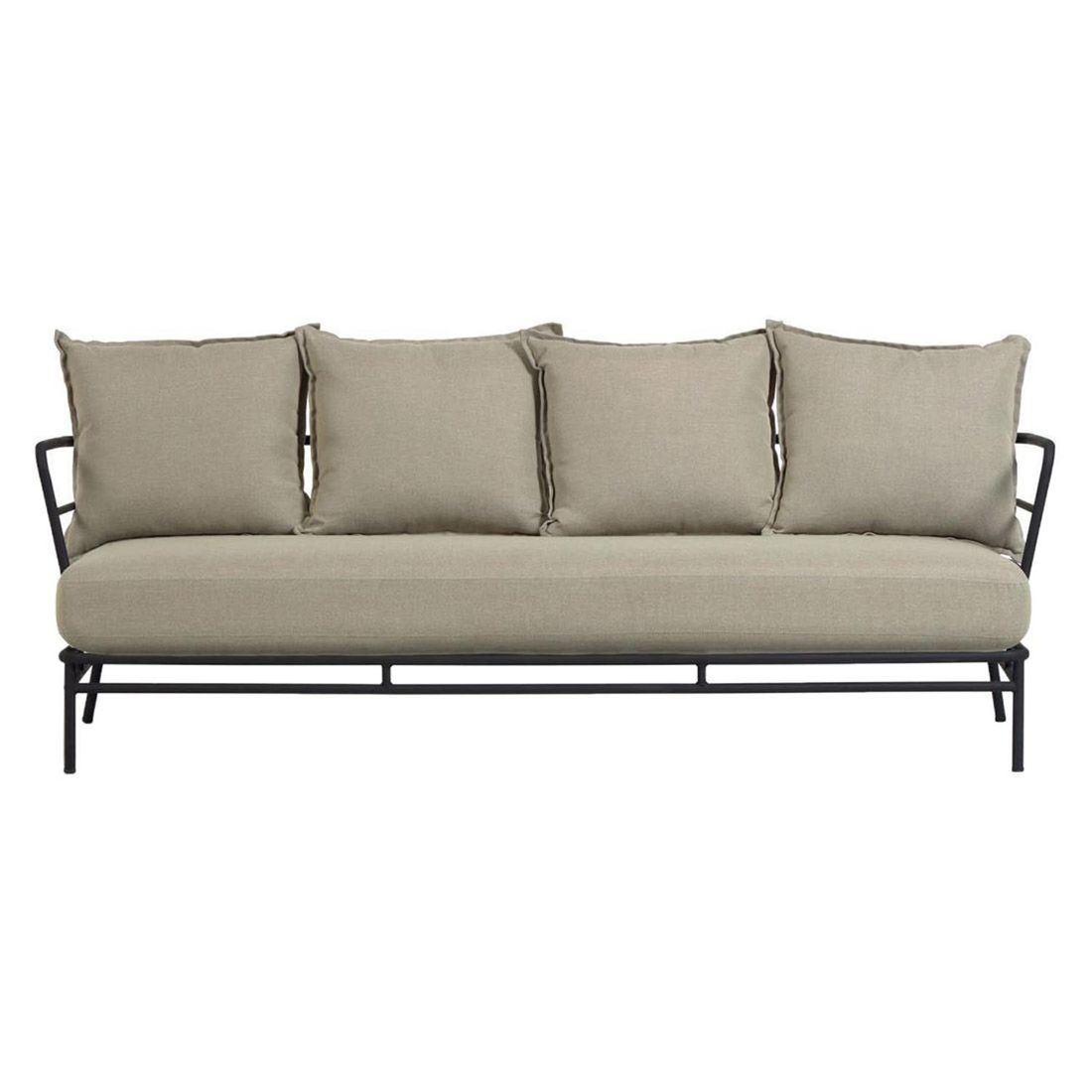 La Forma Mareluz Gartensofa Stahl/Polyester