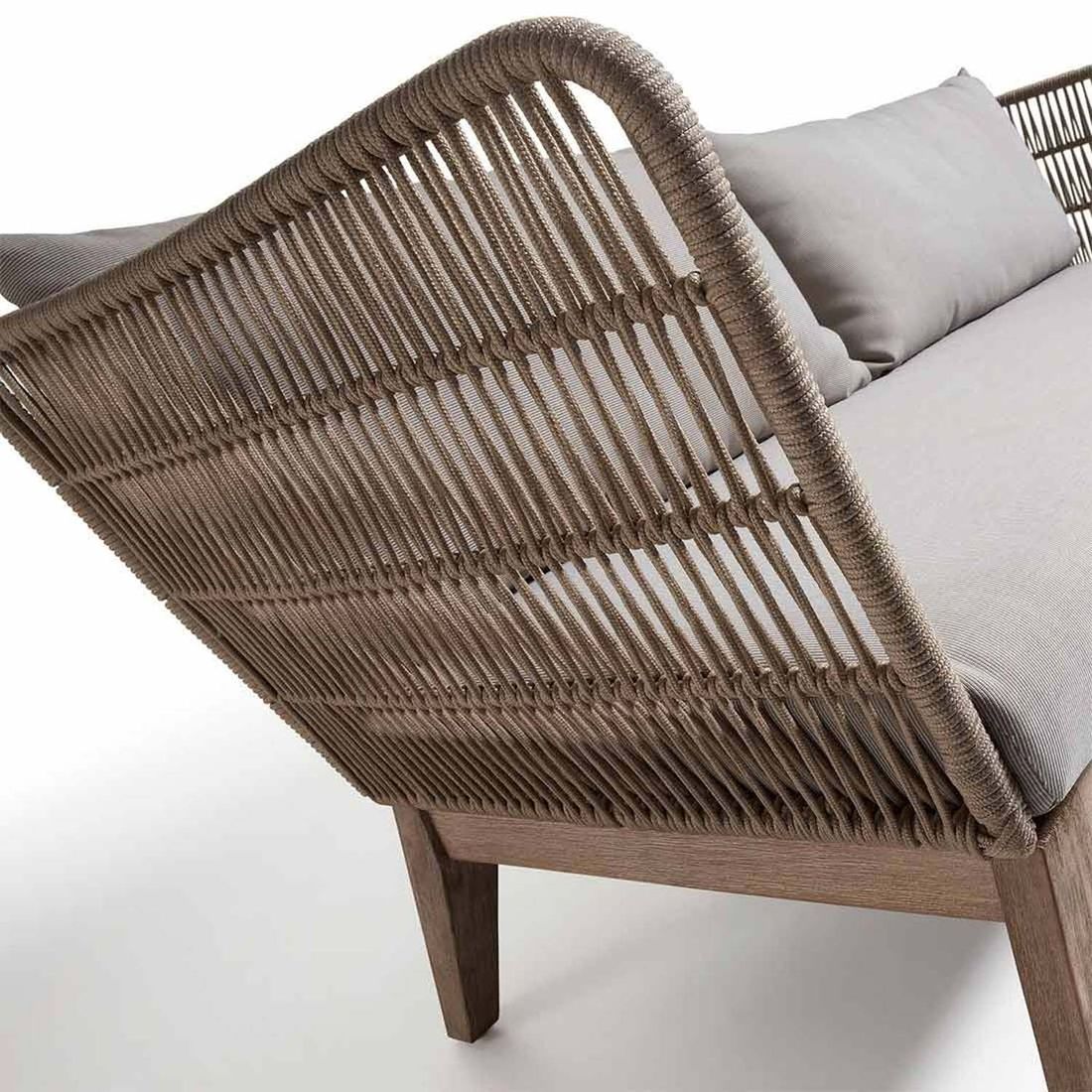 La Forma Belleny Gartensofa Eukalyptus/Rope
