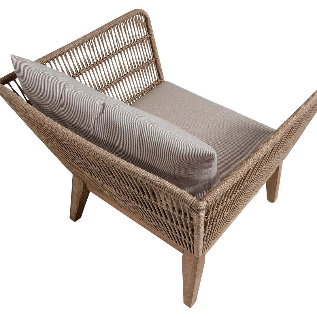 La Forma Belleny Loungesessel Eukalyptus/Rope