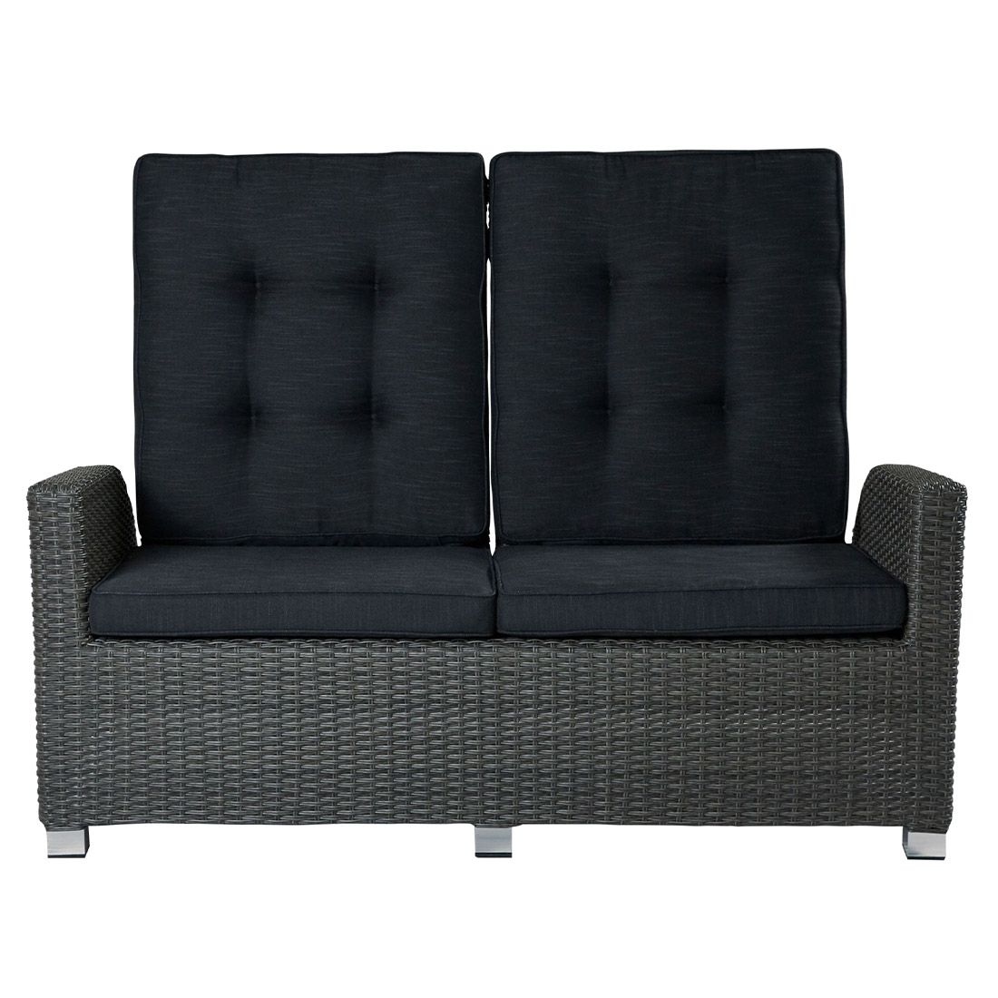 LC Garden Barcelona Gartensofa Aluminium/Geflecht