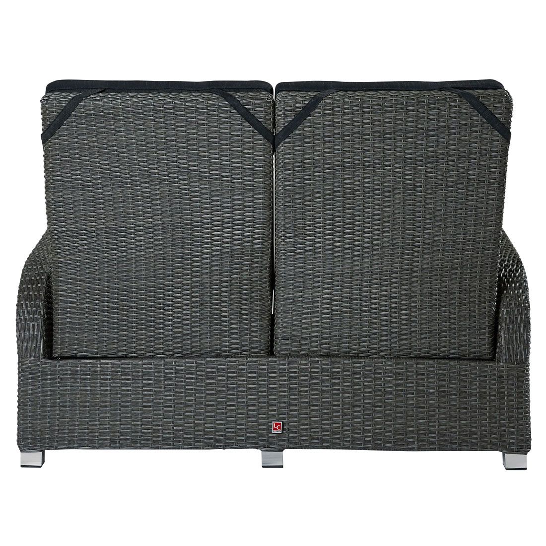 LC Garden Barcelona Gartensofa Aluminium/Geflecht