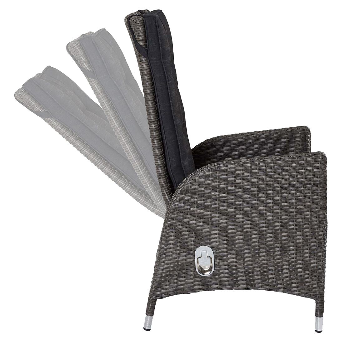LC Garden Barcelona Gartenmöbel-Set L (6 Plätze) Tisch 200/260x100cm