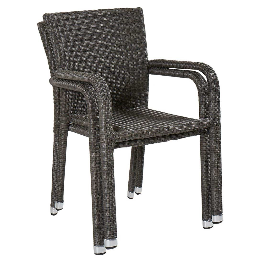 LC Garden Barcelona Stapelsessel Aluminium/Geflecht