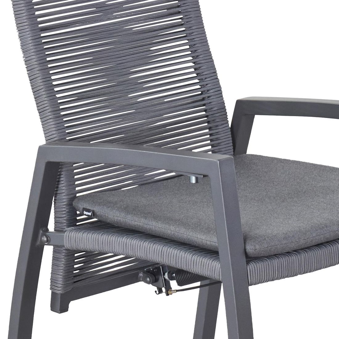 LC Garden Diwo Gartensessel verstellbar Aluminium/Rope