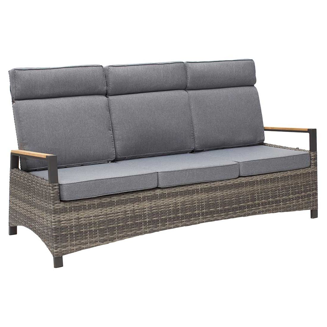 LC Garden Keramo Gartenmöbel-Set L 6 verstellbar (Plätze) Tisch 200x100cm