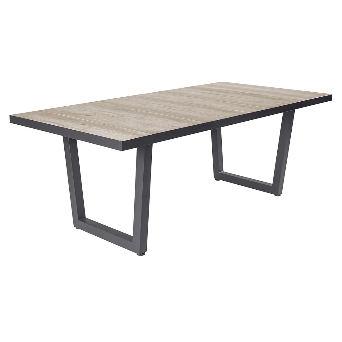 LC Garden Keramo Gartenmöbel-Set L 6 verstellbar (Plätze) Tisch 200x100cm