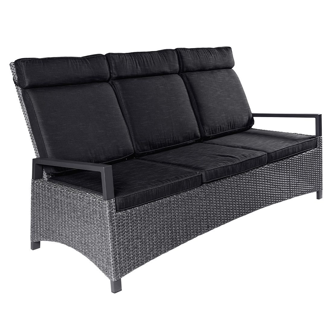 LC Garden Keramo Gartenmöbel-Set L verstellbar 6 (Plätze) Tisch 200x100cm