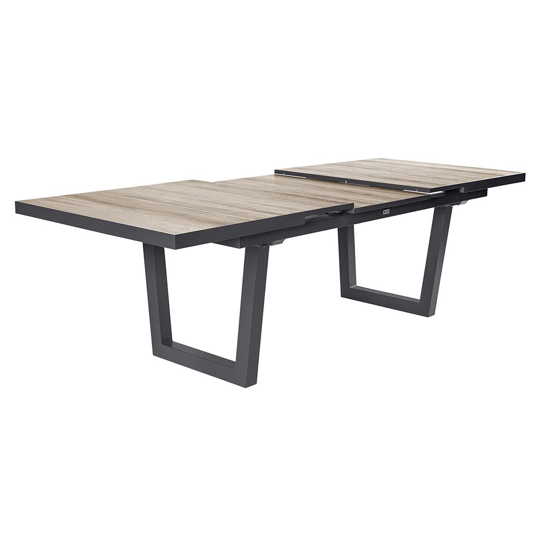 LC Garden Keramo Gartenmöbel-Set L 6 verstellbar (Plätze) Tisch 200/260x100cm