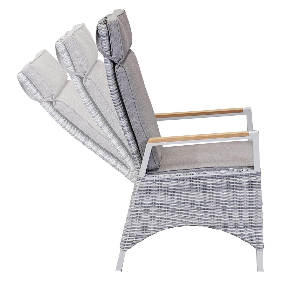 LC Garden Keramo Gartenmöbel-Set L 6 (Plätze) Tisch 200/260x100cm