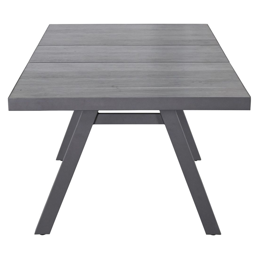 LC Garden Keramo Gartenmöbel-Set L verstellbar 6 (Plätze) Tisch 160/210x100cm