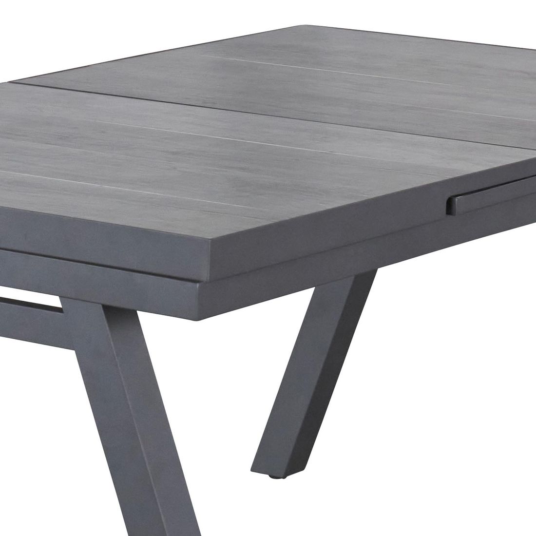 LC Garden Keramo Gartenmöbel-Set L verstellbar 6 (Plätze) Tisch 160/210x100cm