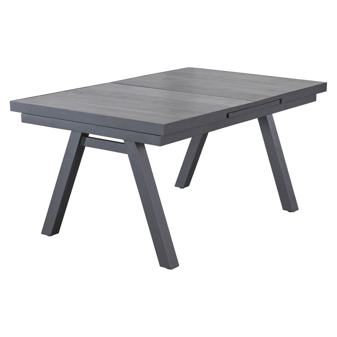 LC Garden Keramo Gartenmöbel-Set L verstellbar 6 (Plätze) Tisch 160/210x100cm