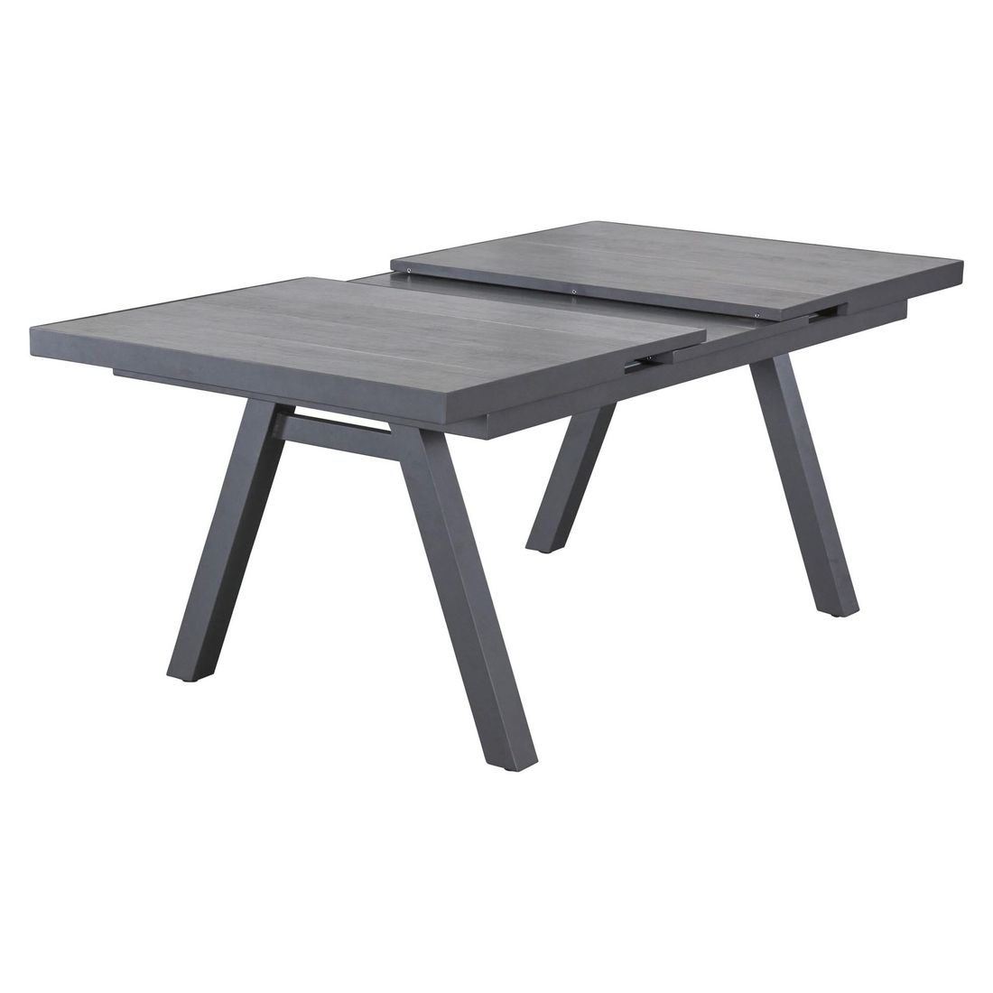 LC Garden Keramo Gartenmöbel-Set L verstellbar 6 (Plätze) Tisch 160/210x100cm