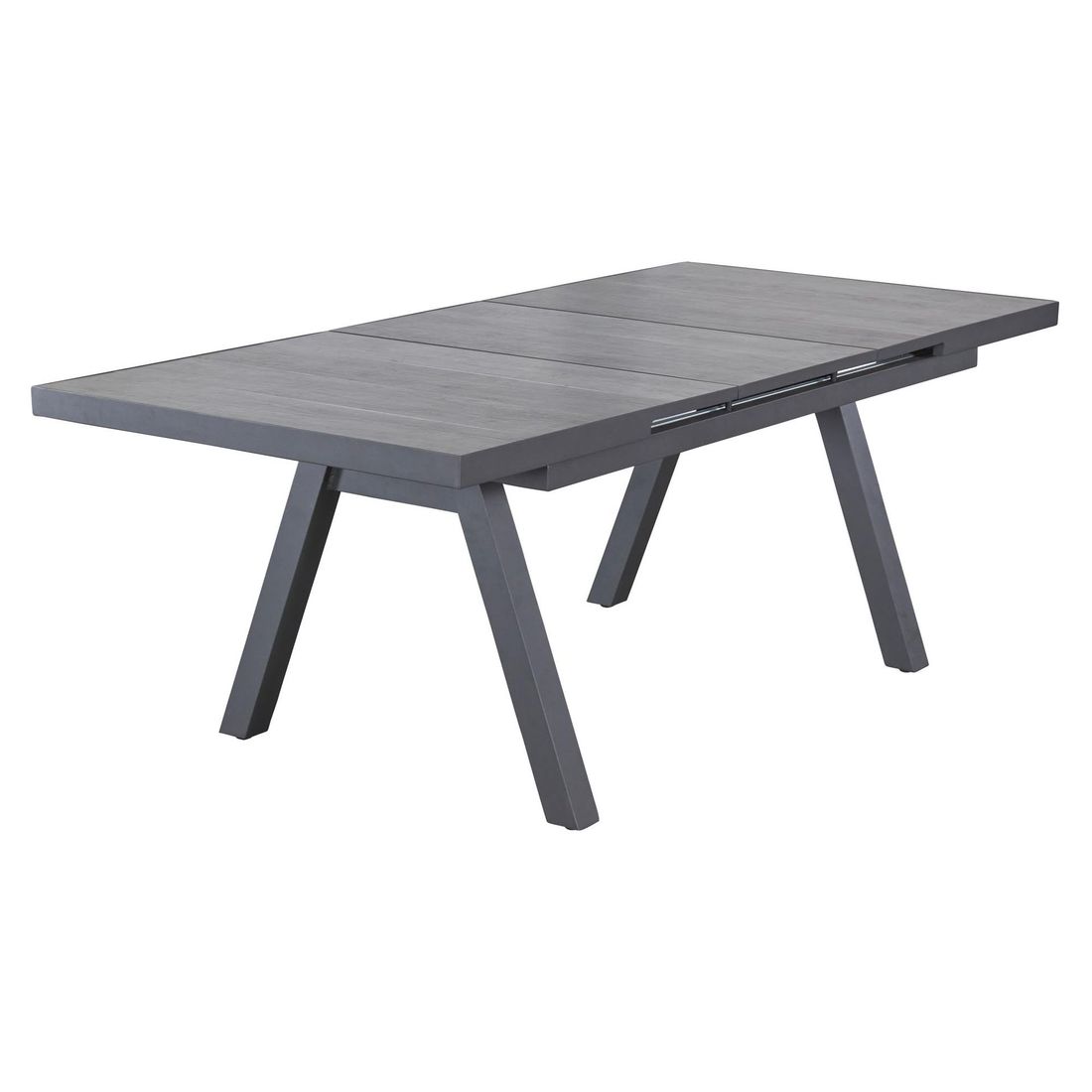 LC Garden Keramo Gartenmöbel-Set L verstellbar 6 (Plätze) Tisch 160/210x100cm