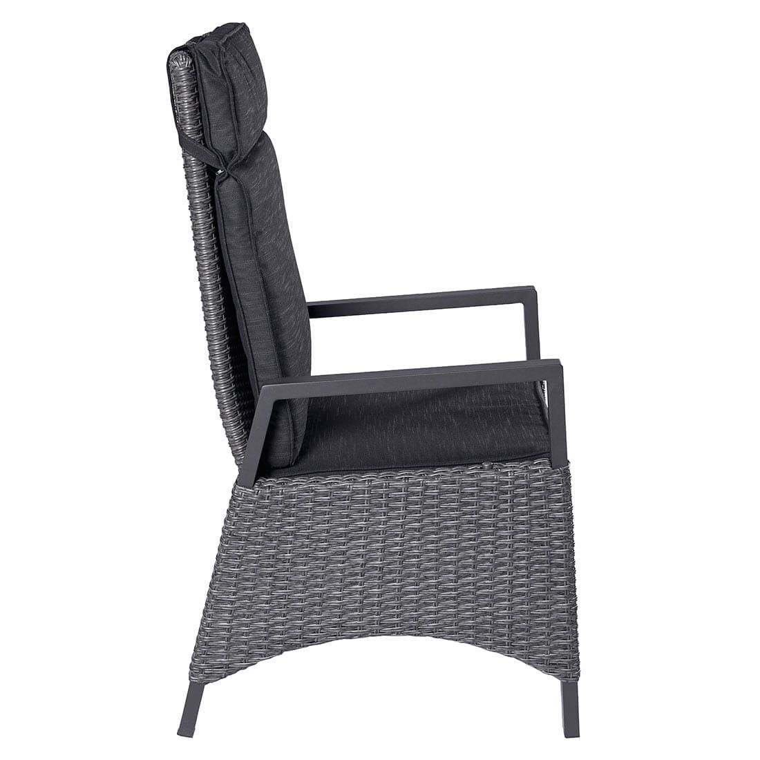 LC Garden Keramo Gartensessel Aluminium/Geflecht