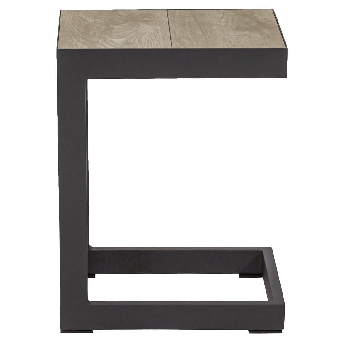 LC Garden Komido Beistelltisch 32x40cm Aluminium/Keramik