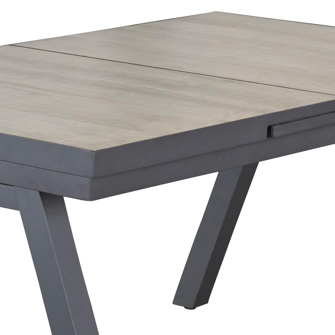 LC Garden Komido Gartenmöbel-Set M verstellbar (4 Plätze) Tisch 160/210x100cm