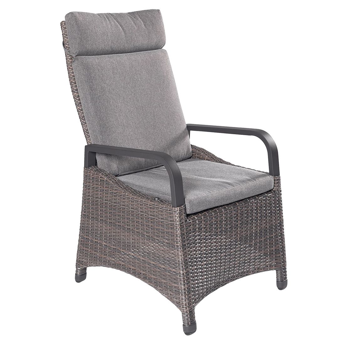 LC Garden Komido Gartenmöbel-Set L 6 verstellbar (Plätze) Tisch 200/260x100cm