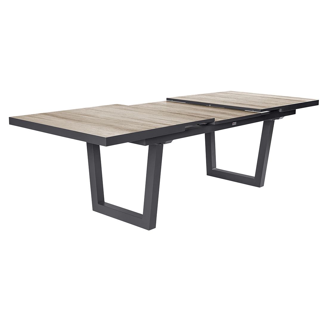 LC Garden Komido Gartenmöbel-Set L 6 verstellbar (Plätze) Tisch 200/260x100cm