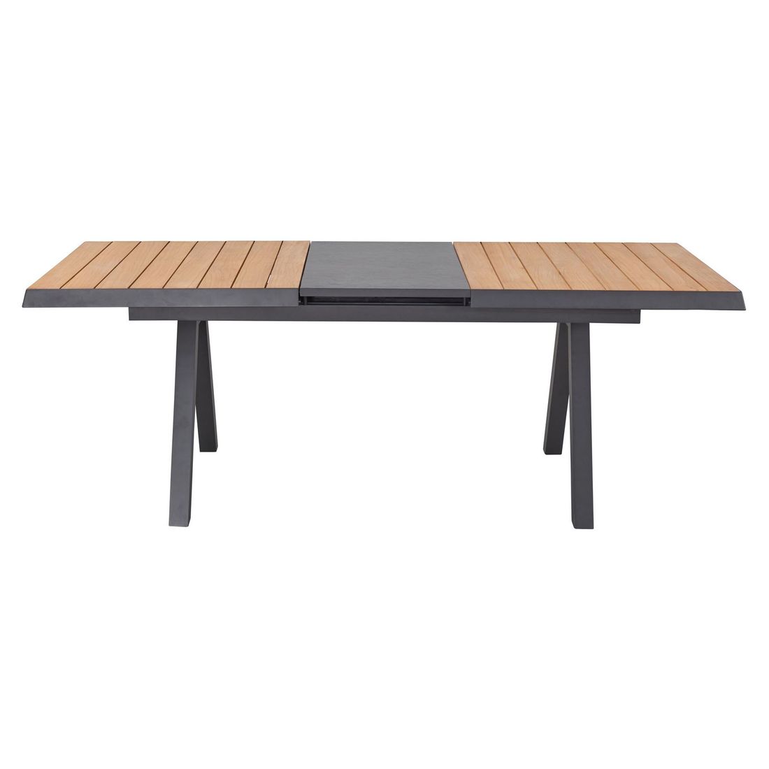 LC Garden Kumasi Ausziehtisch Aluminium/Teak