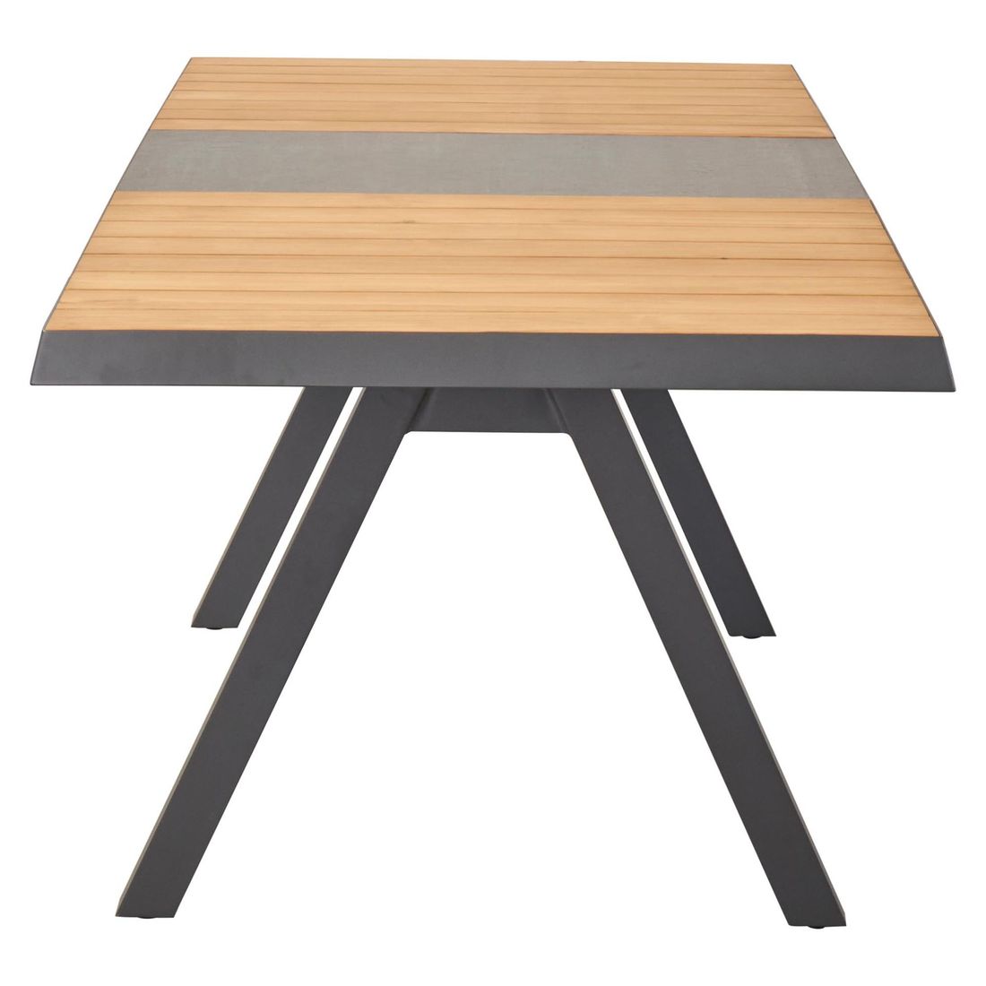 LC Garden Kumasi Ausziehtisch Aluminium/Teak