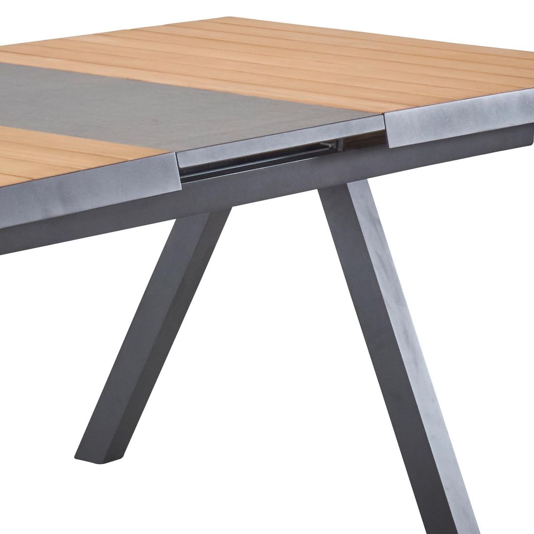 LC Garden Kumasi Ausziehtisch Aluminium/Teak