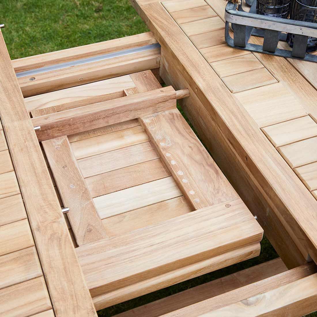 LC Garden Riva Ausziehtisch 180/280x100cm Teak