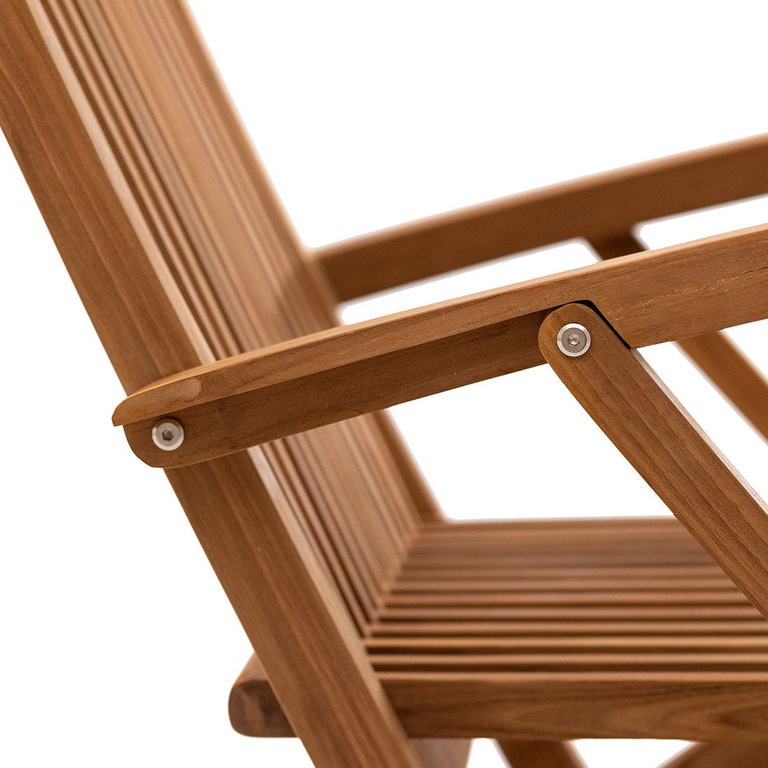 LC Garden Riva Klappstuhl mit Armlehnen Teak