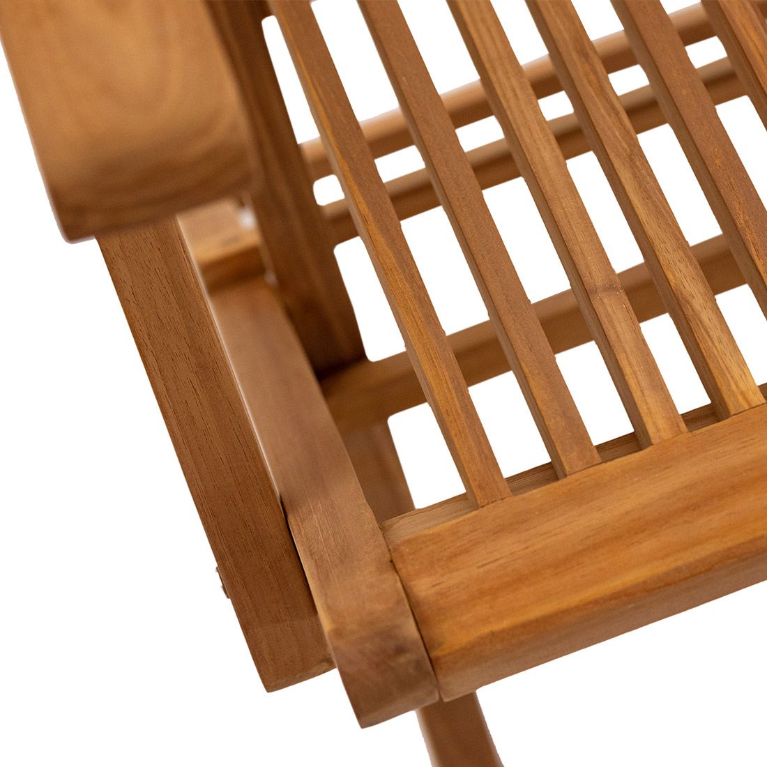 LC Garden Riva Klappstuhl mit Armlehnen Teak