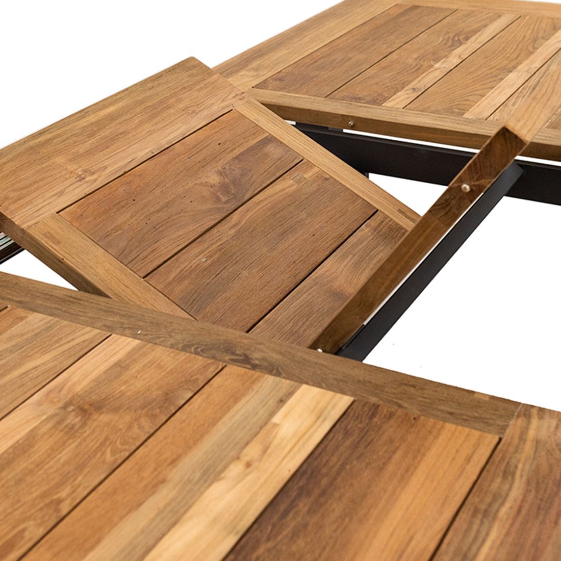 LC Garden Riviano Ausziehtisch 180/240x100 cm Edestahl/Teak