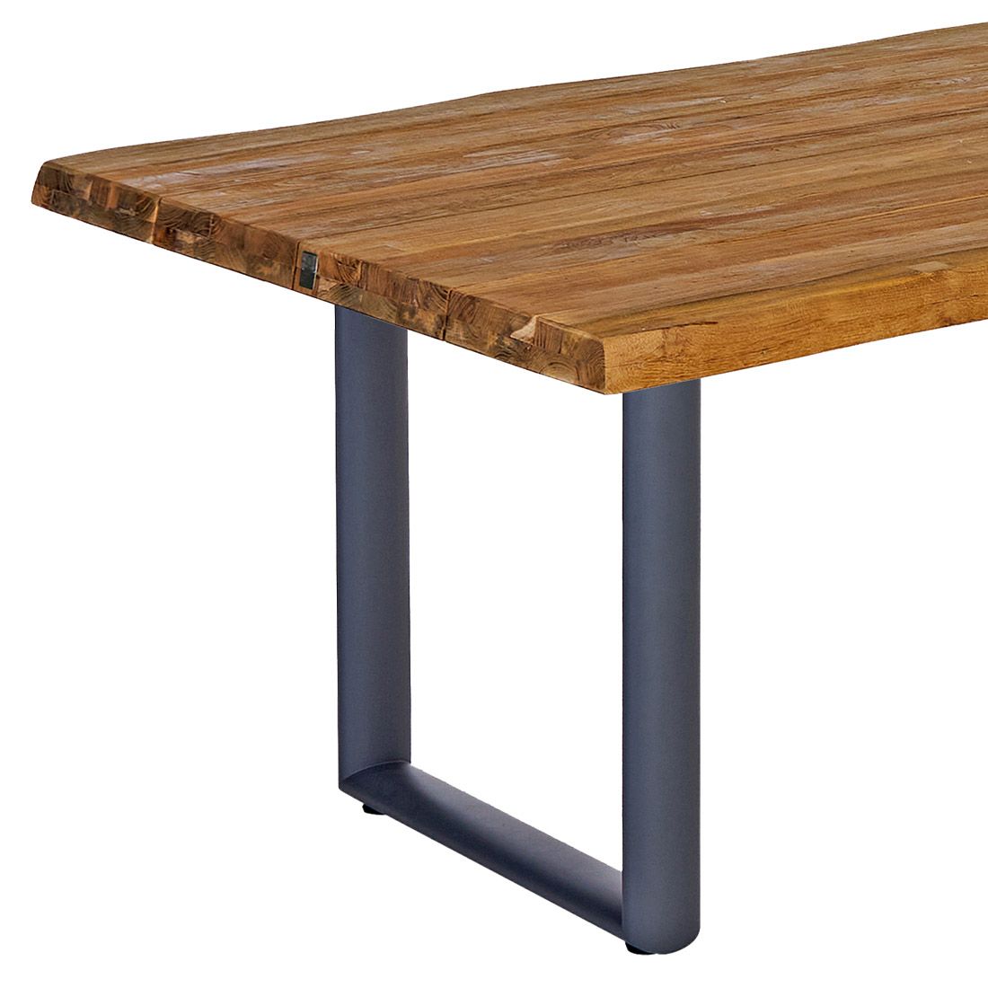 LC Garden Riviona Gartentisch 180x90cm Edelstahl/Teakholz