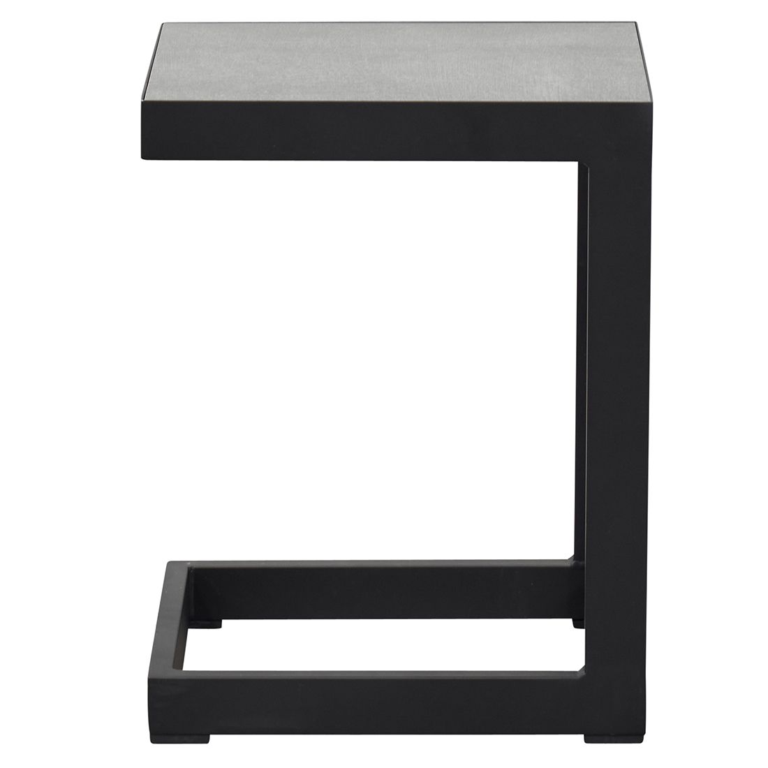 LC Garden Sondrino Beistelltisch 32x40cm Aluminium/Keramik