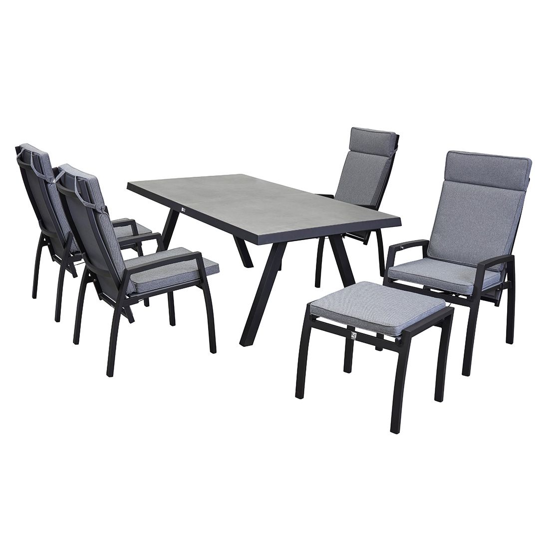 LC Garden Sondrino Gartensessel Aluminium/Kunstfaser
