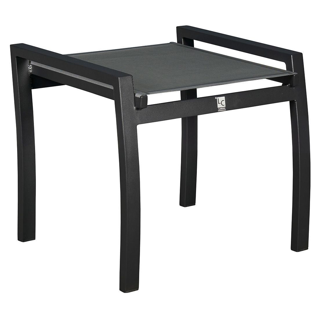 LC Garden Sondrino Gartenhocker mit Kissen Aluminium/Polyester