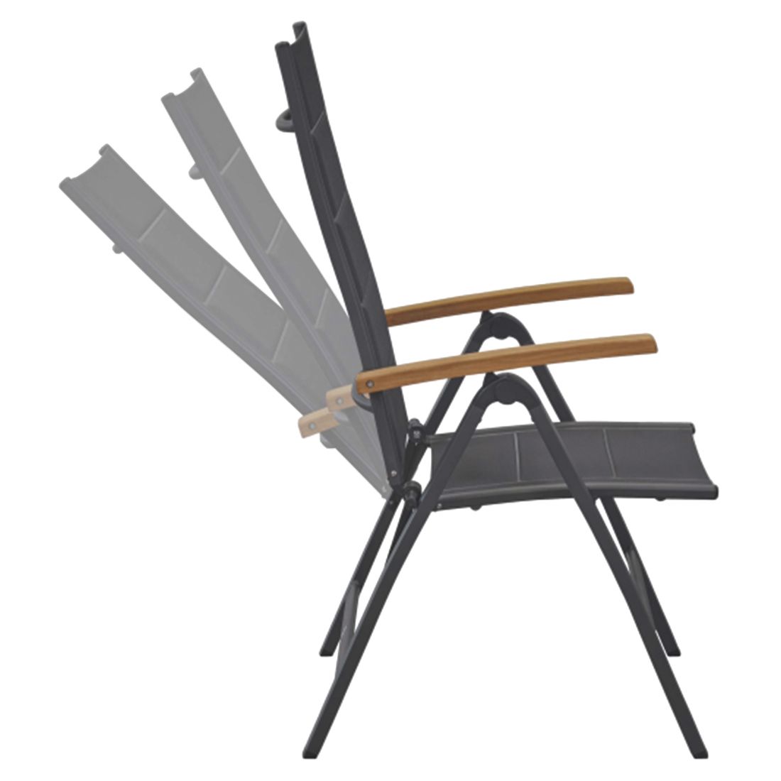 LC Garden Unicamo Klappsessel Aluminium/Textilene