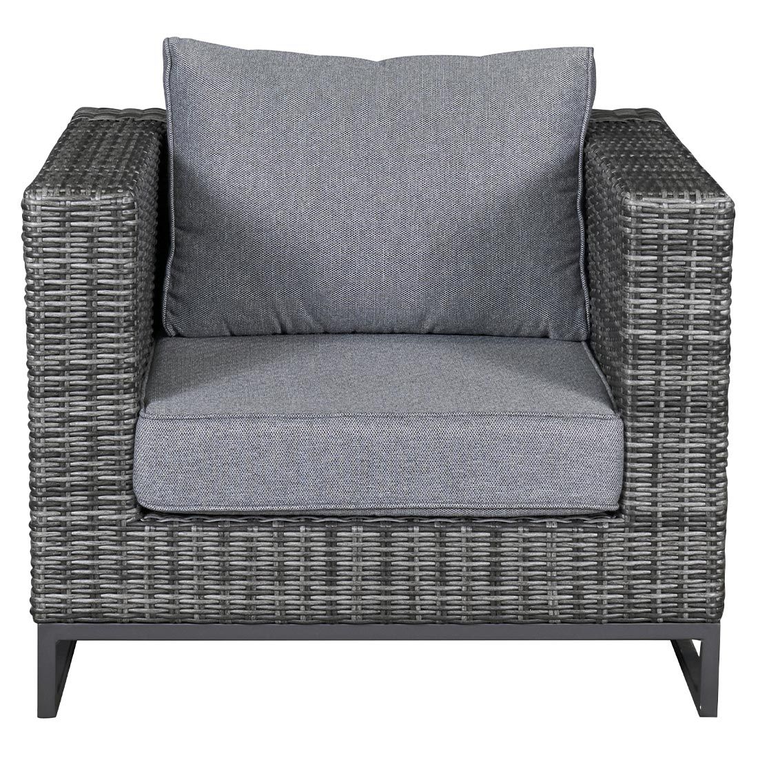 LC Garden Vivera Loungesessel mit Kufen Aluminium/Geflecht