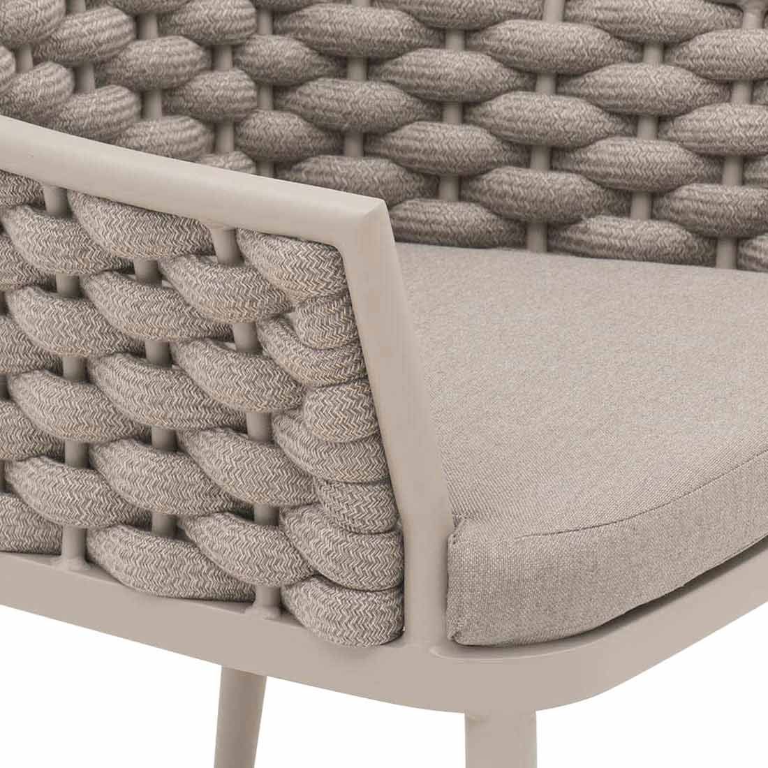 OUTLIV. Leon Gartenmöbel-Set M (4 Plätze) Tisch 180x90cm