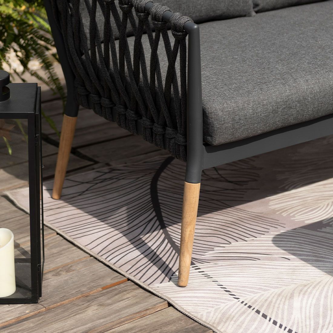 LifestyleGarden Ipanema Ecklounge Rope/Olefin