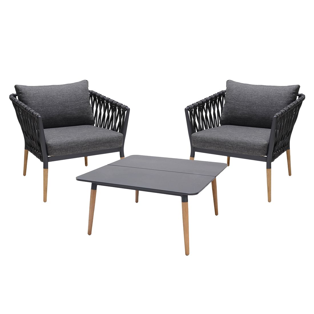 LifestyleGarden Ipanema Loungeset Teak/Olefin