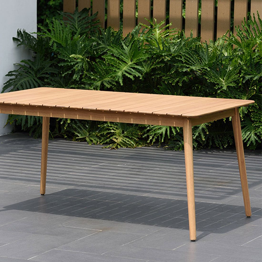 LifestyleGarden Nassau Gartentisch 160x90cm Eukalyptus